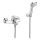 Roca A5A0125C02 - Bath set with tap VICTORIA shiny chrome