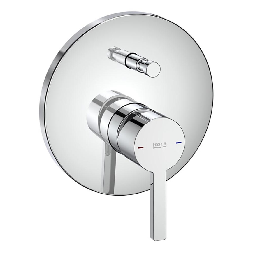 Roca A5A0B96C00 - NAIA Concealed Shower Mixer, Polished Chrome