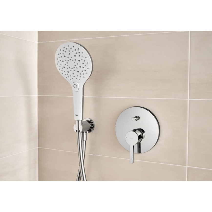 Roca A5A0B96C00 - NAIA Concealed Shower Mixer, Polished Chrome