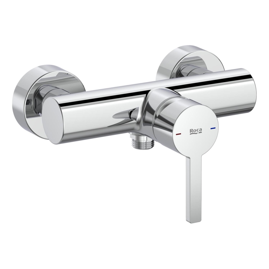 Roca A5A2196C00 - NAIA Shower Mixer, Polished Chrome