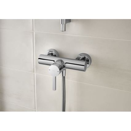 Roca A5A2196C00 - NAIA Shower Mixer, Polished Chrome