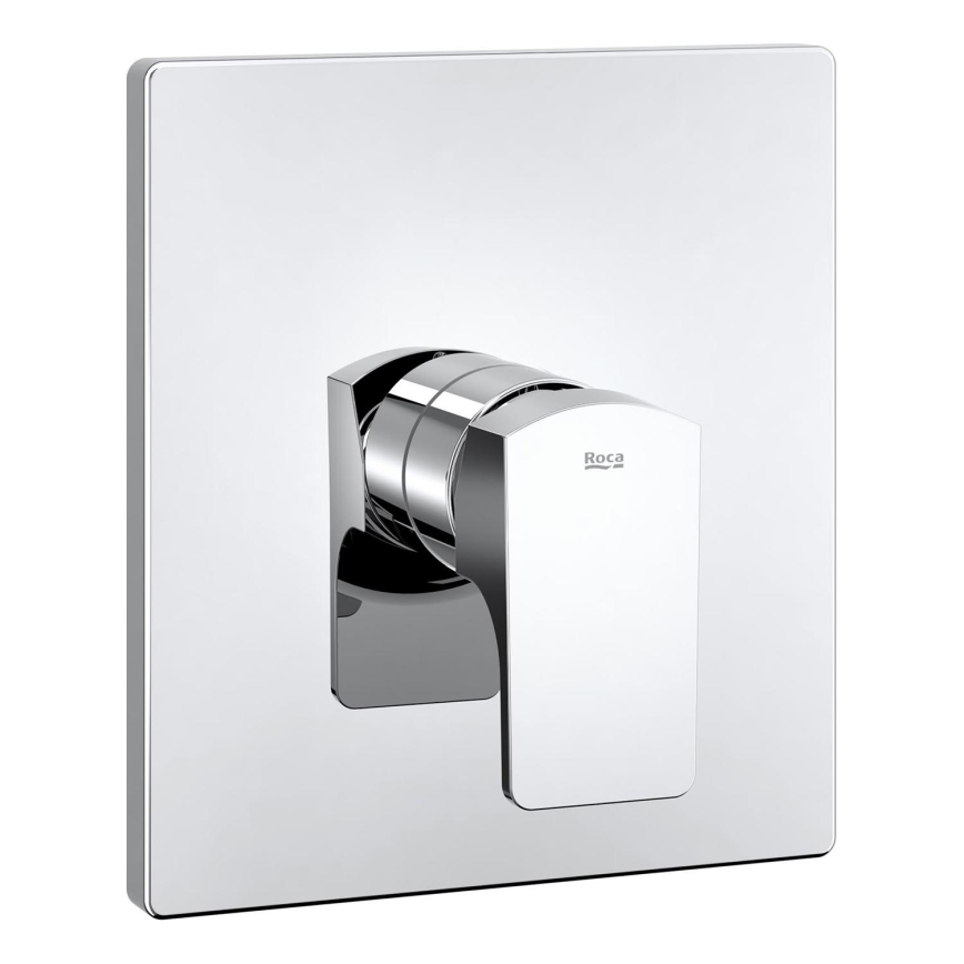 Roca A5A2B01C00 - L90 shower mixer for concealed installation, polished chrome