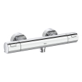 Roca A5A2E18C00 - Shower thermostatic tap T-500 shiny chrome