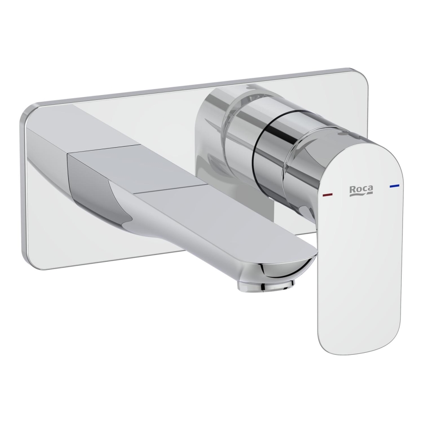 Roca A5A356EC00 - CALA Concealed Bath Mixer, Polished Chrome