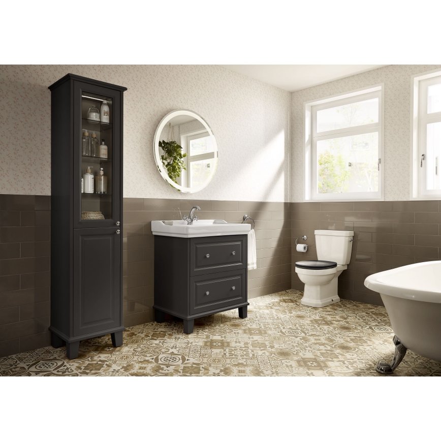 Roca A5A3A4BC00 - Basin tap + waste with overflow CARMEN 17,8 cm shiny chrome