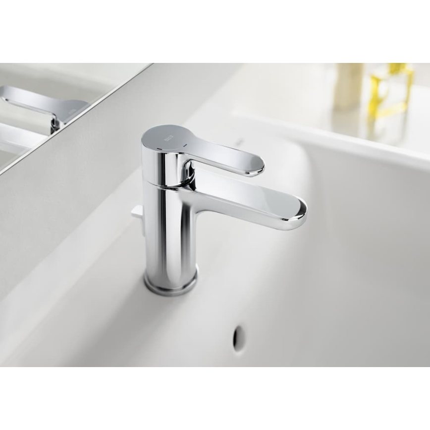 Roca A5A3B09C00 - L20 Basin Mixer, 17.1 cm, Polished Chrome