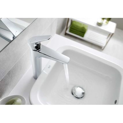 Roca A5A3D90C00 - ATLAS basin mixer 21.7 cm polished chrome