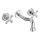 Roca A5A474BC00 - CARMEN RETRO concealed basin mixer, polished chrome