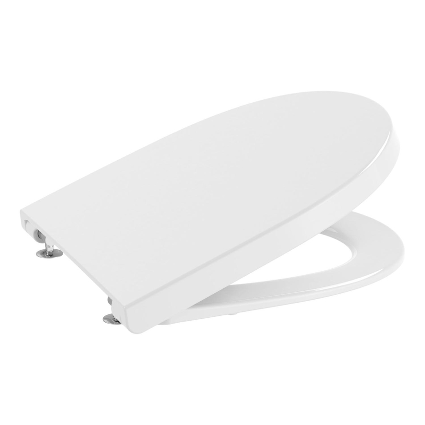 Roca A8012AC00B - MERIDIAN SoftClose toilet seat, Supralit/white