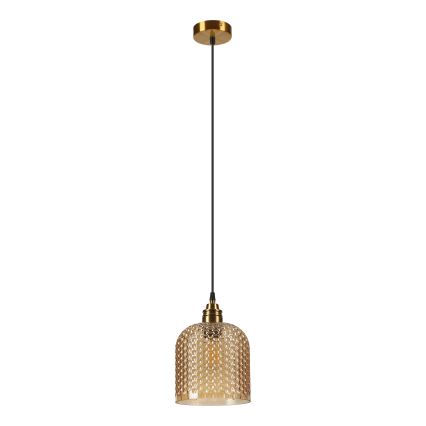 ROCCO Cable Pendant 1xE27/15W/230V, Gold/Smoky Beige