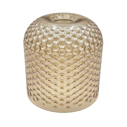 ROCCO WOOD Ceiling Light, 1x E27/15W/230V, Oak/Smoky Beige, Ø 18 cm