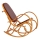 Rocking chair MAX BIS 95x52 cm brown