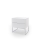 ROCKY Bedside Table in White