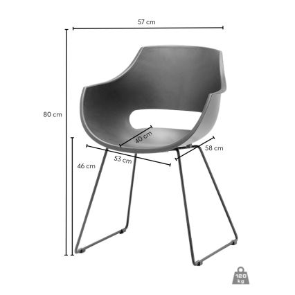 ROCKY Chair, 1 pc, Green