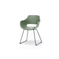 ROCKY Chairs, Set of 4, Green