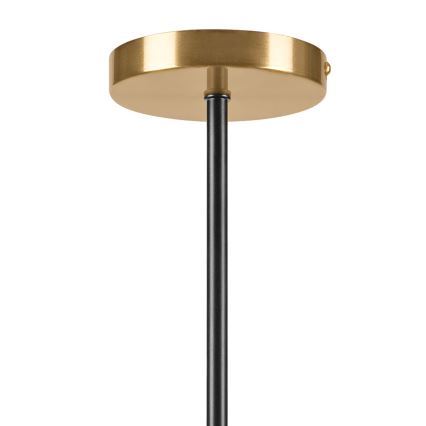 Rod-mounted chandelier GEORGIA 3xG9/5W/230V Gold/Smoky Beige