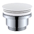 RODBY washbasin drain Ø 6.6 cm, white