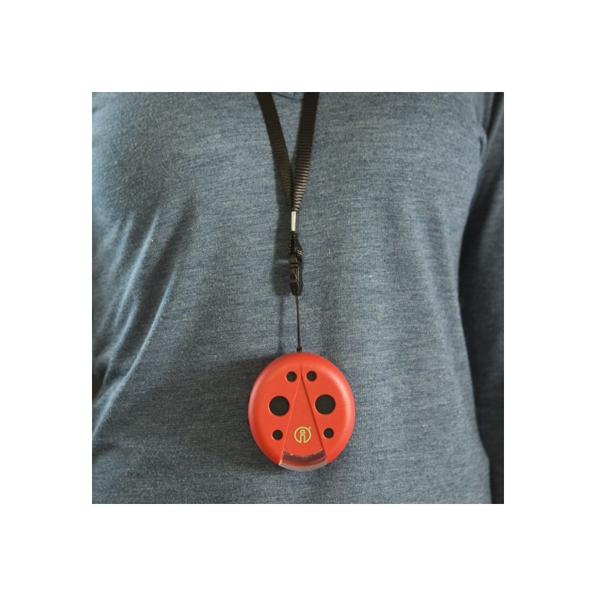 Rodent repellent with LED lighting 2xAAA ladybug