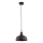 RODOS Cable Pendant 1xE27/15W/230V, Black