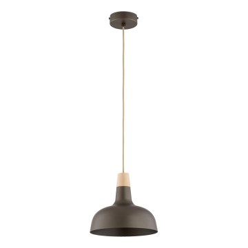 RODOS Cord Pendant Lamp 1xE27/15W/230V Brown