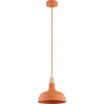 RODOS Cord Pendant Light 1xE27/15W/230V Orange