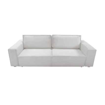 RONDA Beige Three-Seater Sofa Bed with Storage