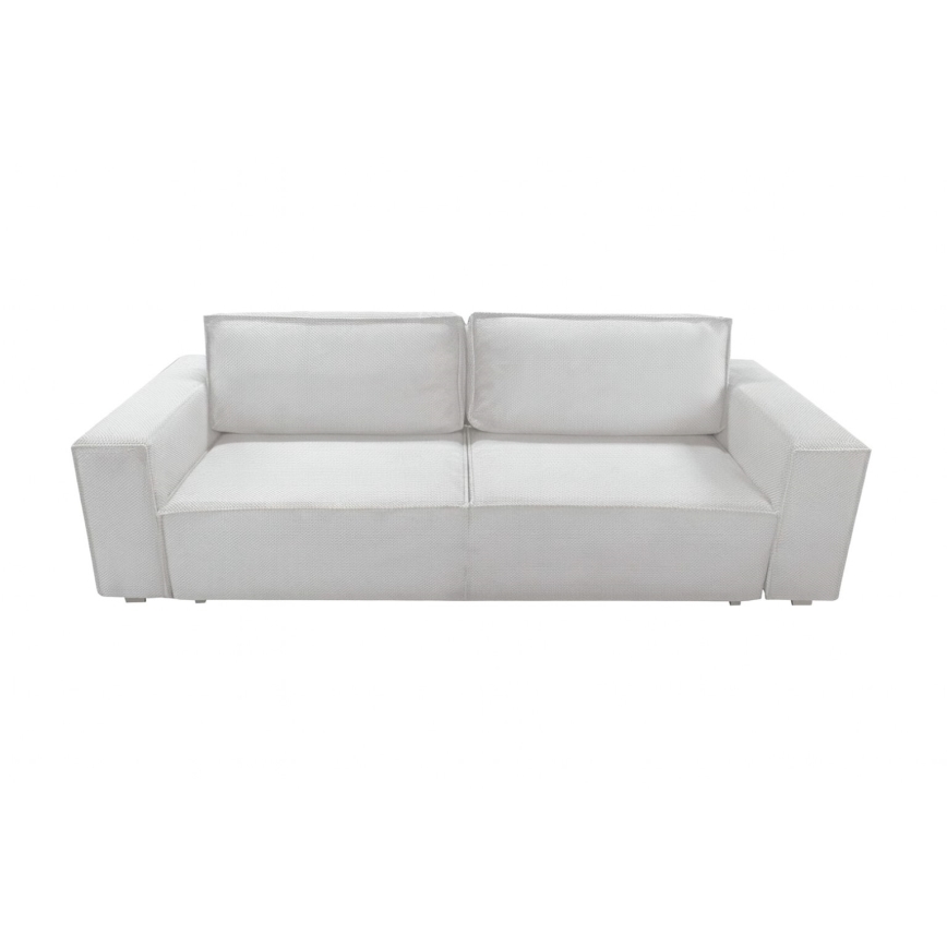 RONDA Beige Three-Seater Sofa Bed with Storage