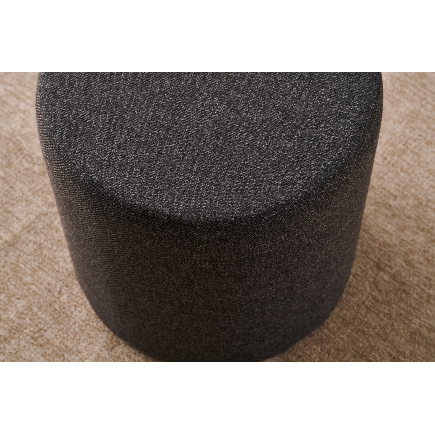 RONDO Ottoman, 40 cm diameter, Dark Brown