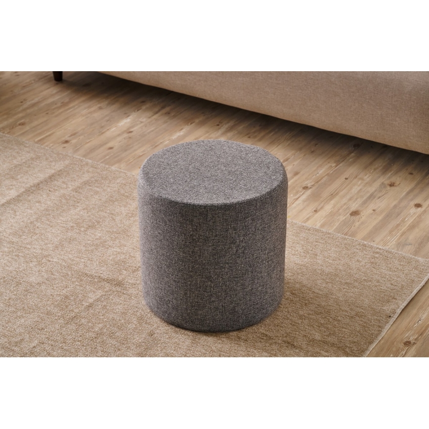 RONDO Ottoman Ø 40 cm Anthracite