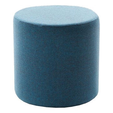 RONDO Ottoman, Ø 40 cm, Blue