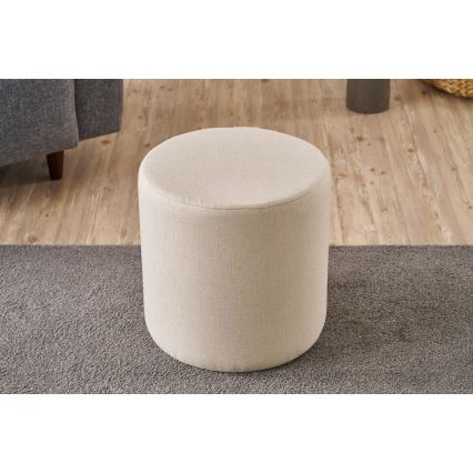 RONDO Ottoman, Ø 40 cm, Cream