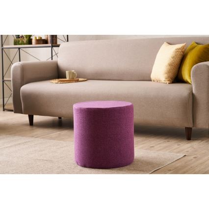 RONDO Stool, 40 cm Diameter, Pink