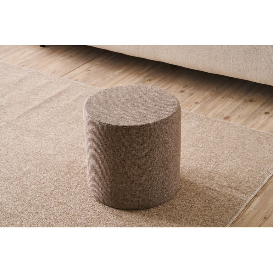 RONDO Stool, Ø 40 cm, Brown