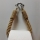 Rope toilet paper holder BORU 22x14 cm brown