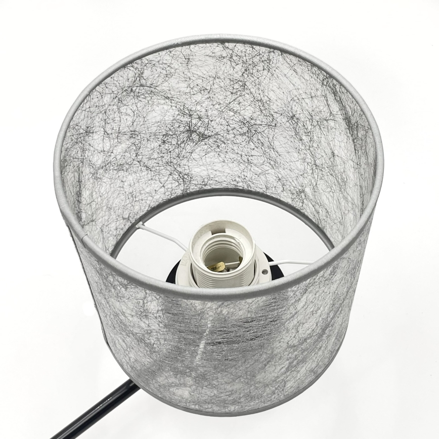 ROSA Chain Chandelier 3xE27/60W/230V, Black/Grey