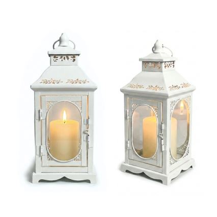 ROSEHILL Decorative Lantern, 27.5 cm, White
