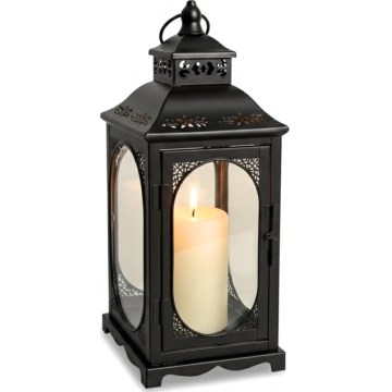 ROSEHILL Decorative Lantern, 40 cm, Black