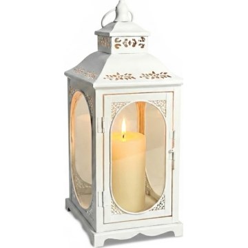 ROSEHILL Decorative Lantern, 40 cm, White