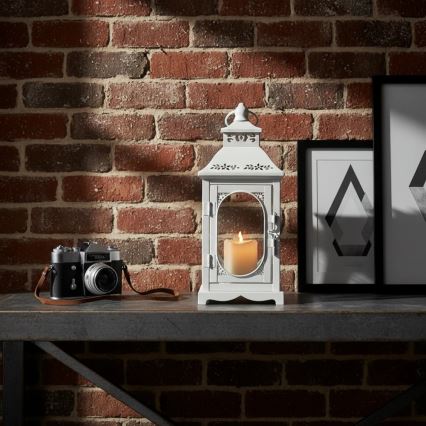 ROSEHILL Decorative Lantern, 40 cm, White