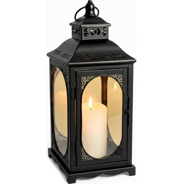 ROSEHILL Decorative Lantern 54.5 cm, Black
