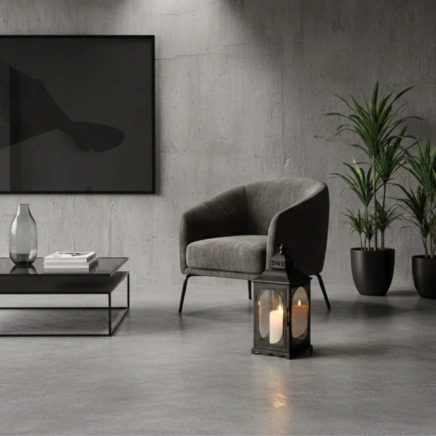 ROSEHILL Decorative Lantern 54.5 cm, Black