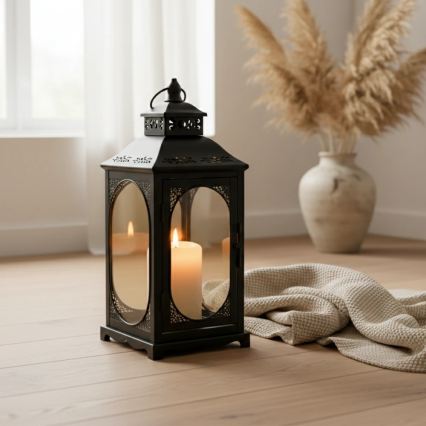 ROSEHILL Decorative Lantern 54.5 cm, Black