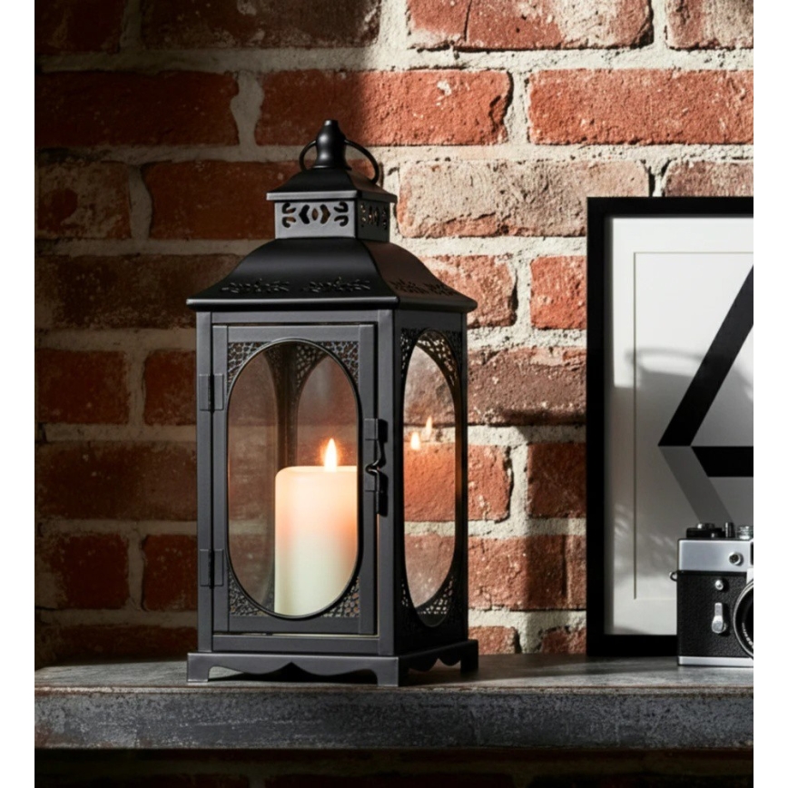 ROSEHILL Decorative Lantern 54.5 cm, Black