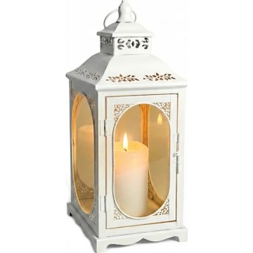 ROSEHILL Decorative Lantern, 54.5 cm, White