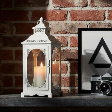 ROSEHILL Decorative Lantern, 54.5 cm, White