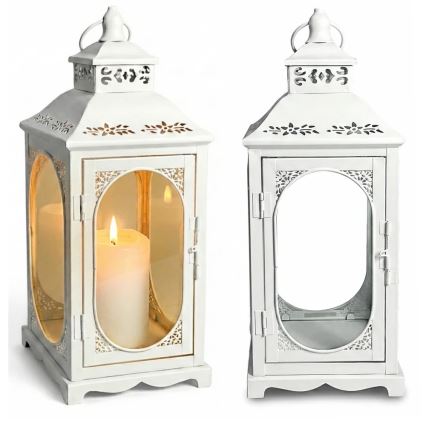 ROSEHILL Decorative Lantern, 54.5 cm, White