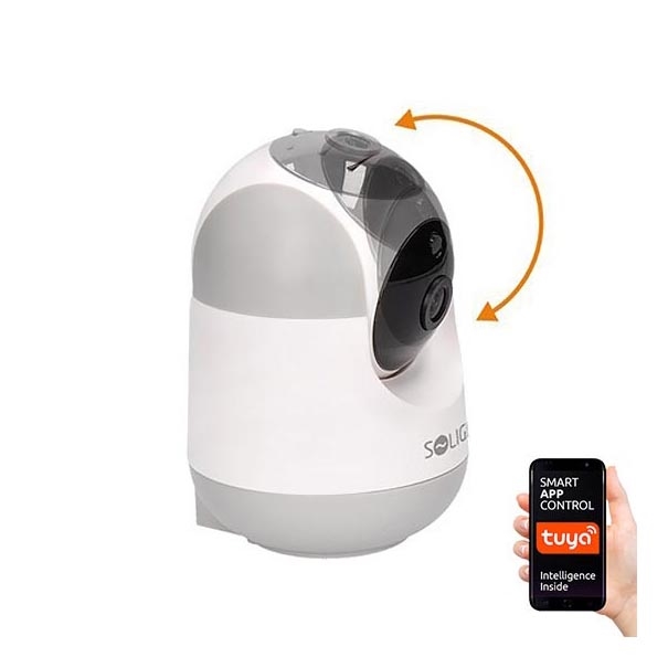 Rotating IP camera with sensor 5V/FULL HD Wi-Fi Tuya