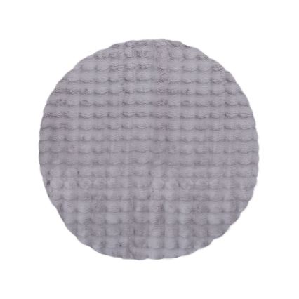 Round rug RABBIT BUBBLE 160 cm grey