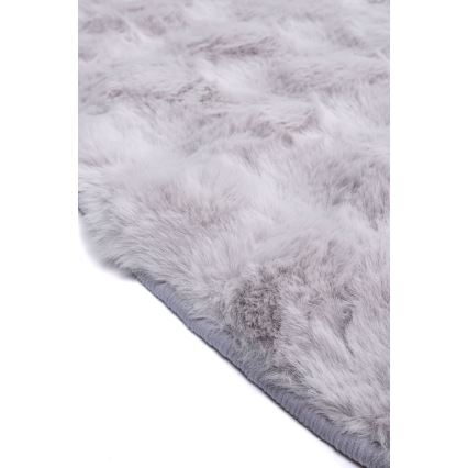 Round rug RABBIT BUBBLE 160 cm grey