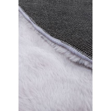 Round rug RABBIT BUBBLE 160 cm grey